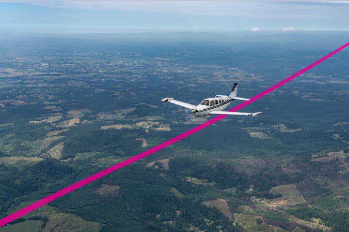 Autonomí Smart Glide™: Itinéraire de vol