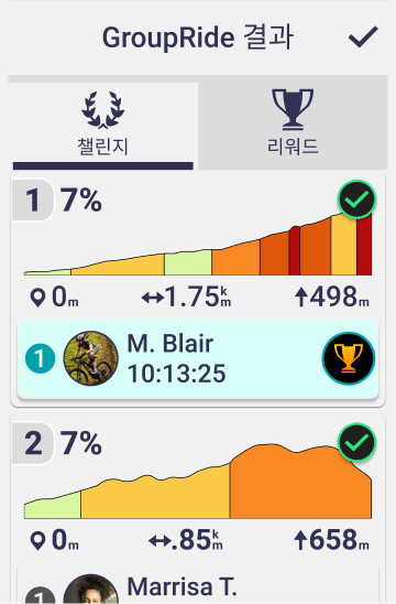 Edge자전거 속도계 그룹 챌린지
