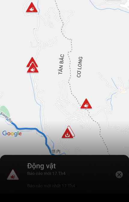 Garmin Connect App, Plan Your Route, Danger